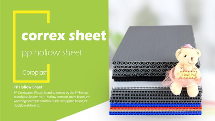 Plastic Flexible Corflute Sheet